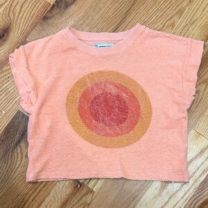 Piupiuchick Orange Circle Kids Shirt